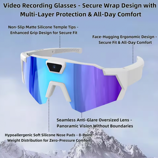 Aura View Camera Glasses 1080p